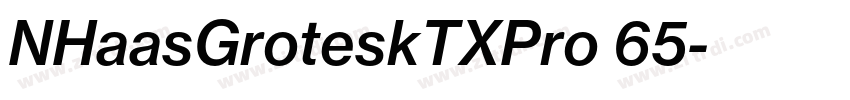 NHaasGroteskTXPro 65字体转换 NHaasGroteskTXPro 65字体转换